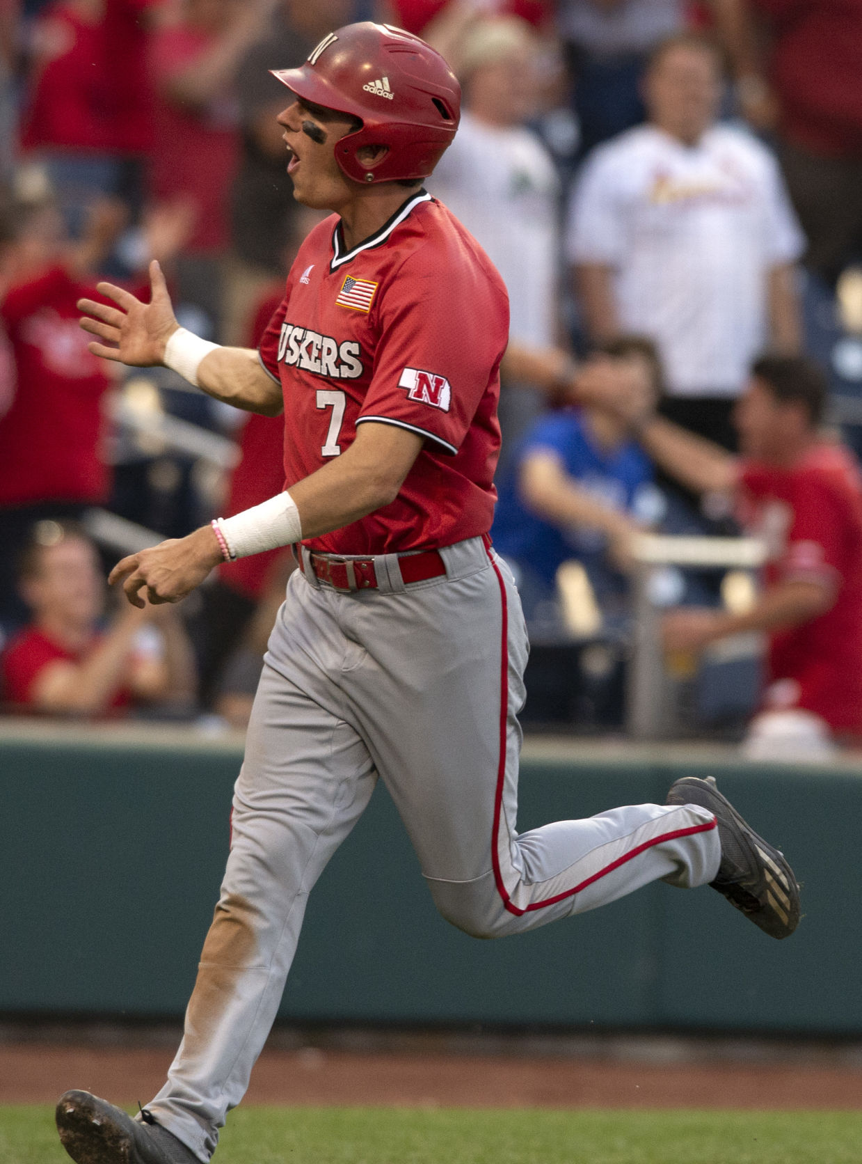 Nebraska vs. Michigan, second game, 5.25